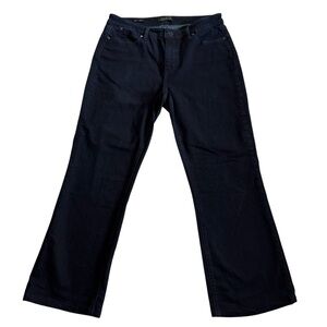 Talbots Flawless Five Pockets Bootcut Curvy Y2K Jeans Women’s Size 10 Dark Wash